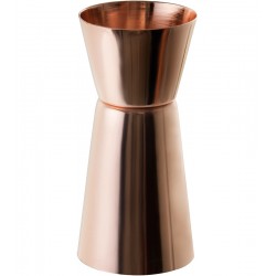 Dosador Duplo 25ML e 50ML inox Bronze Mimo Style